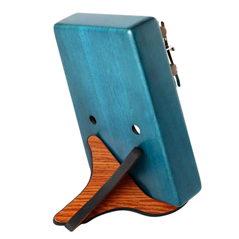 Portable Collapsible Kalimba Holder Stand Thumb Piano Vertical Wooden