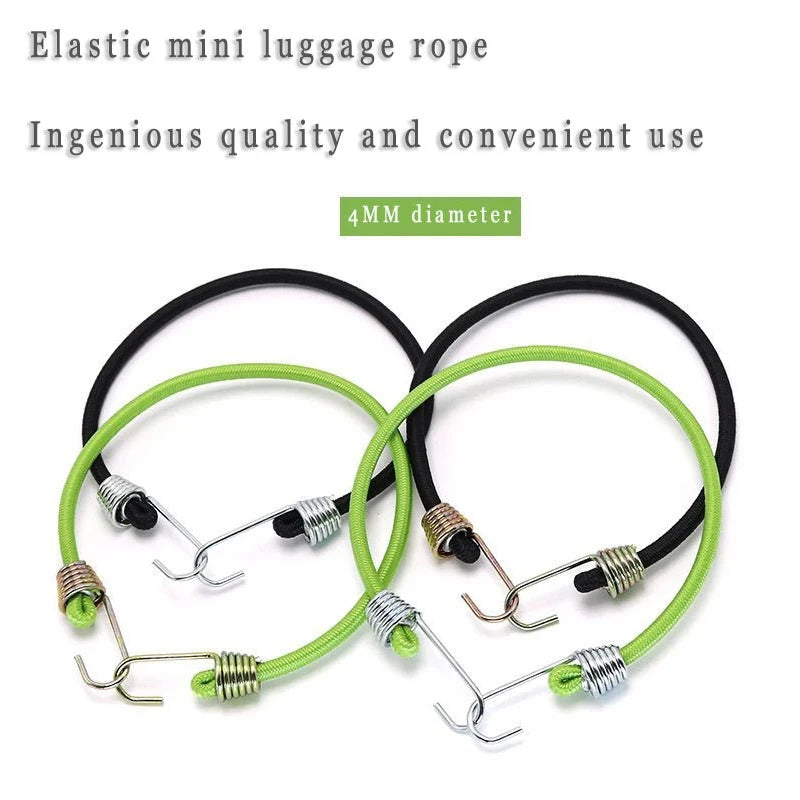 Heavy Duty Elastic Bungee Cords 10" – Luggage & Cycling Straps