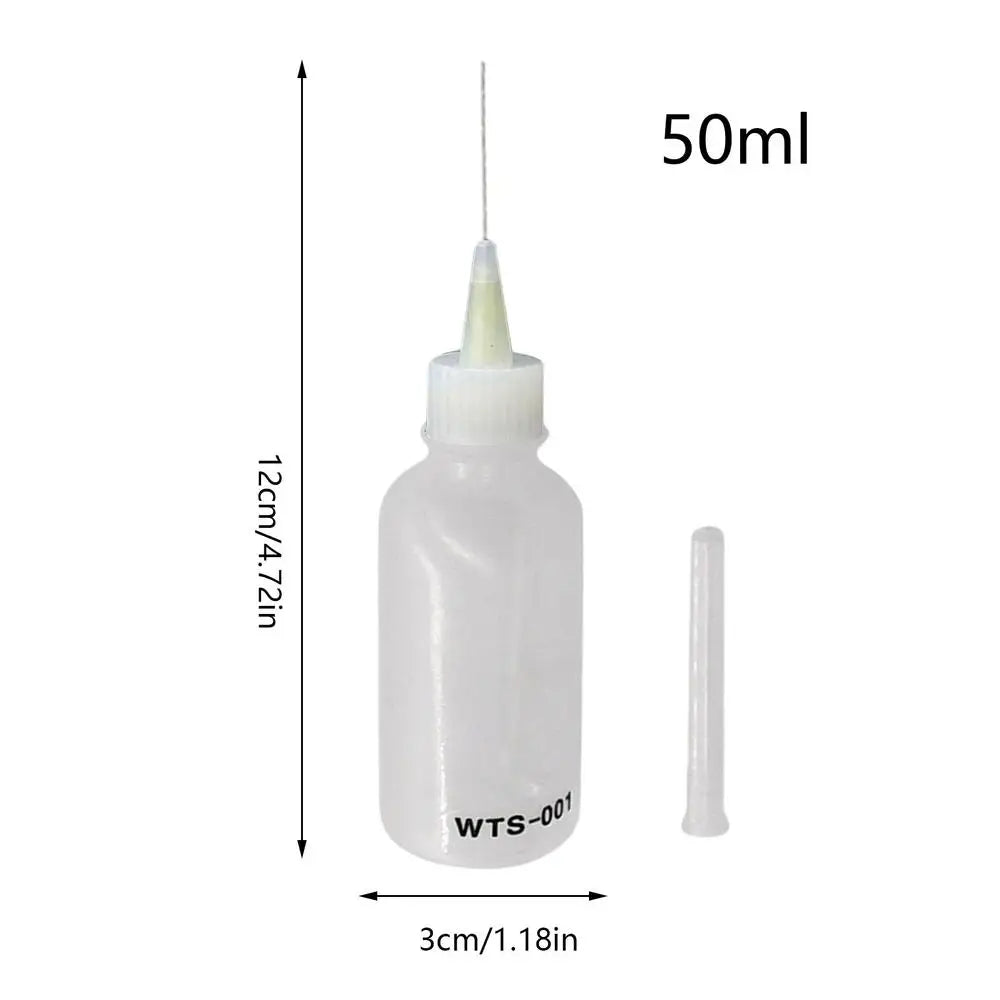 Needle Tip Applicator Bottle – Flux Paste & PCB Dispenser