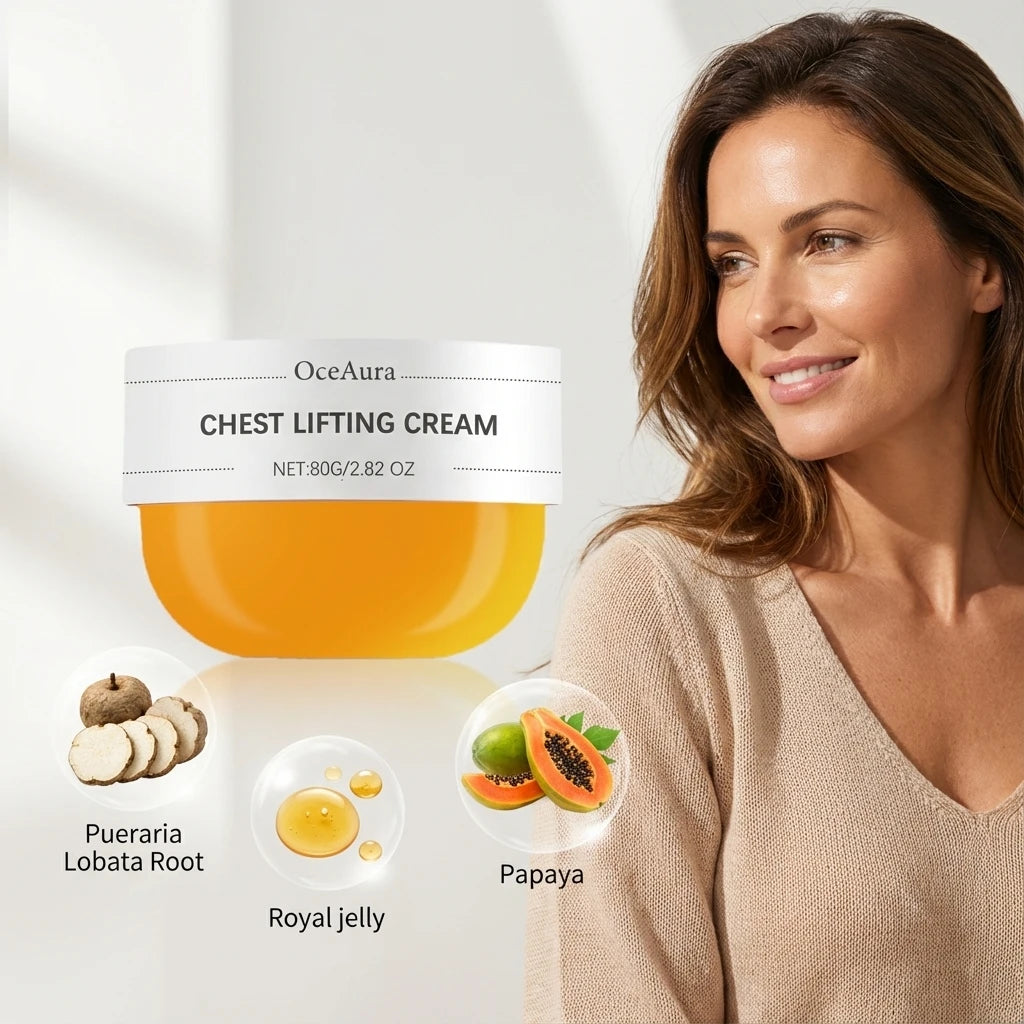 OceAura Chest & Décolletage Firming Cream 80g | Bust Care