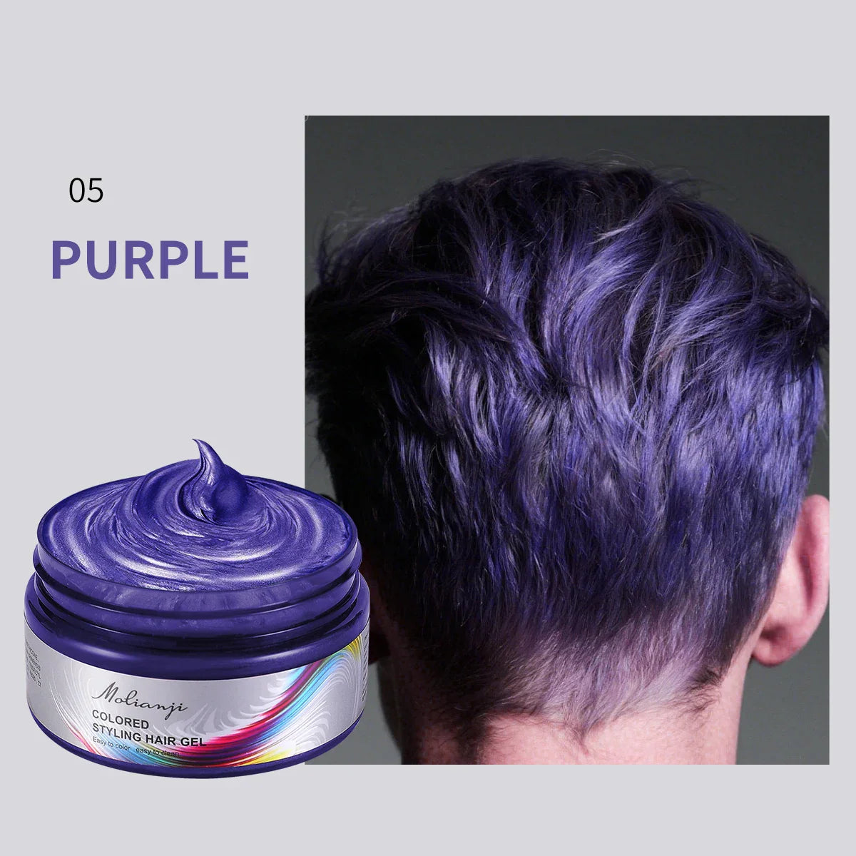Hair Color Wax – Long-Lasting Styling Dye for Men & Women