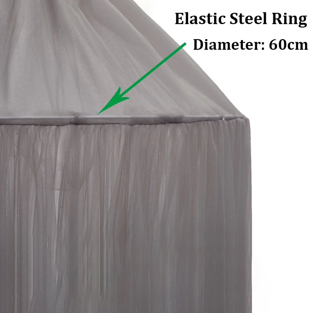 Battilo Round Dome Bed Canopy Mosquito Net for Kids & Baby