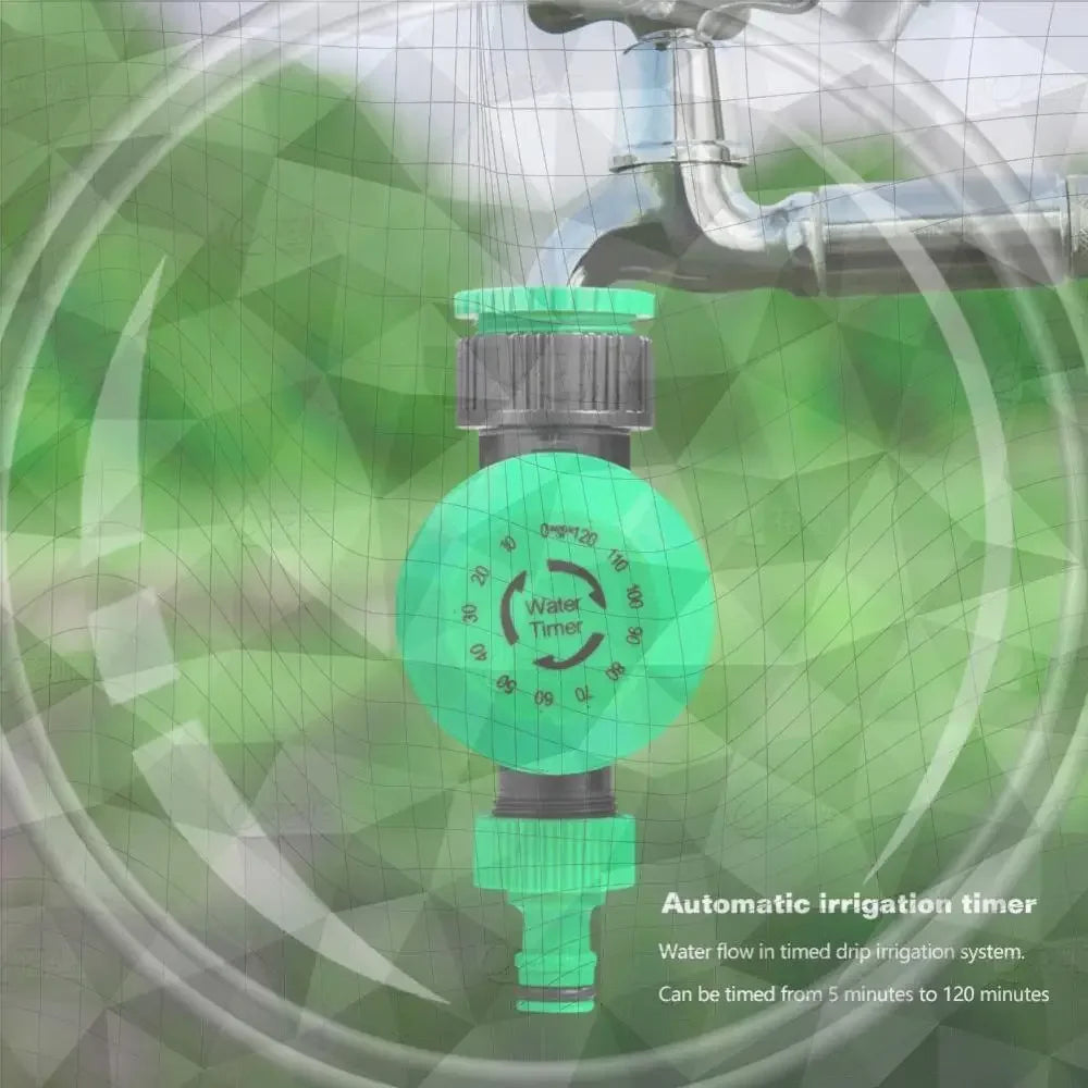 Mechanical Garden Watering Timer – 5 to 120 Min Auto Shutoff Peaceful Pleasures Health and Wellness United States