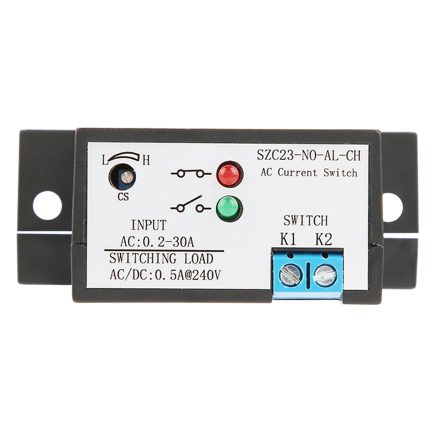 Normally Open Current Sensing Switch Adjustable AC 0 2 30A SZC23 No