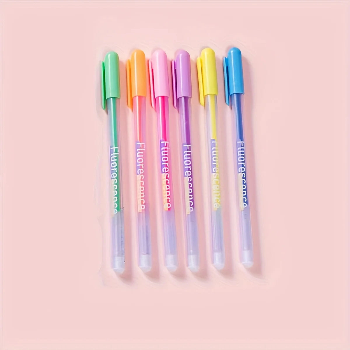 Pastel & Fluorescent Gel Pens 12/6pc | Art, Drawing & Writing