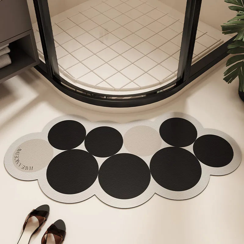 Arc Diatom Mud Bath Mat – Non-Slip, Quick-Dry & Absorbent