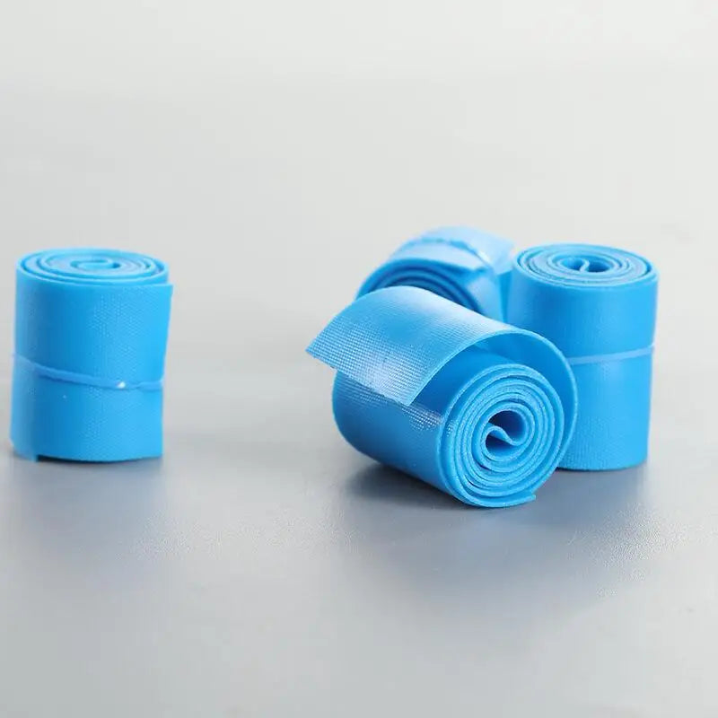 5pcs Disposable Tourniquet Non-latex Tourniquet Blue TPE Silicone Safety First Aid Props Outdoor Sports Camping Equipment Peaceful Pleasures Health and Wellness