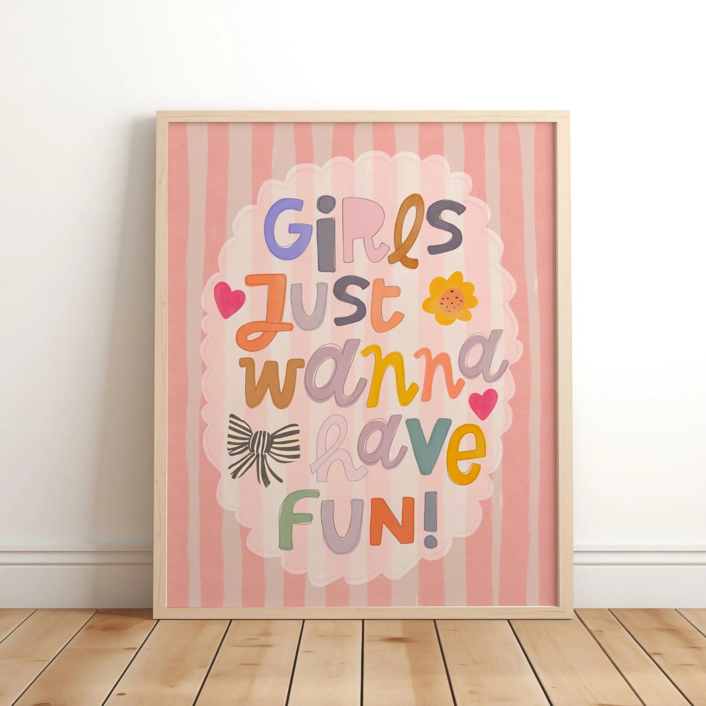 Unicorn Quote Canvas Wall Art | Nursery & Home Decor Print Canvas Wall Art Peaceful Pleasures Health and Wellness WO241 50x70cm Unframed