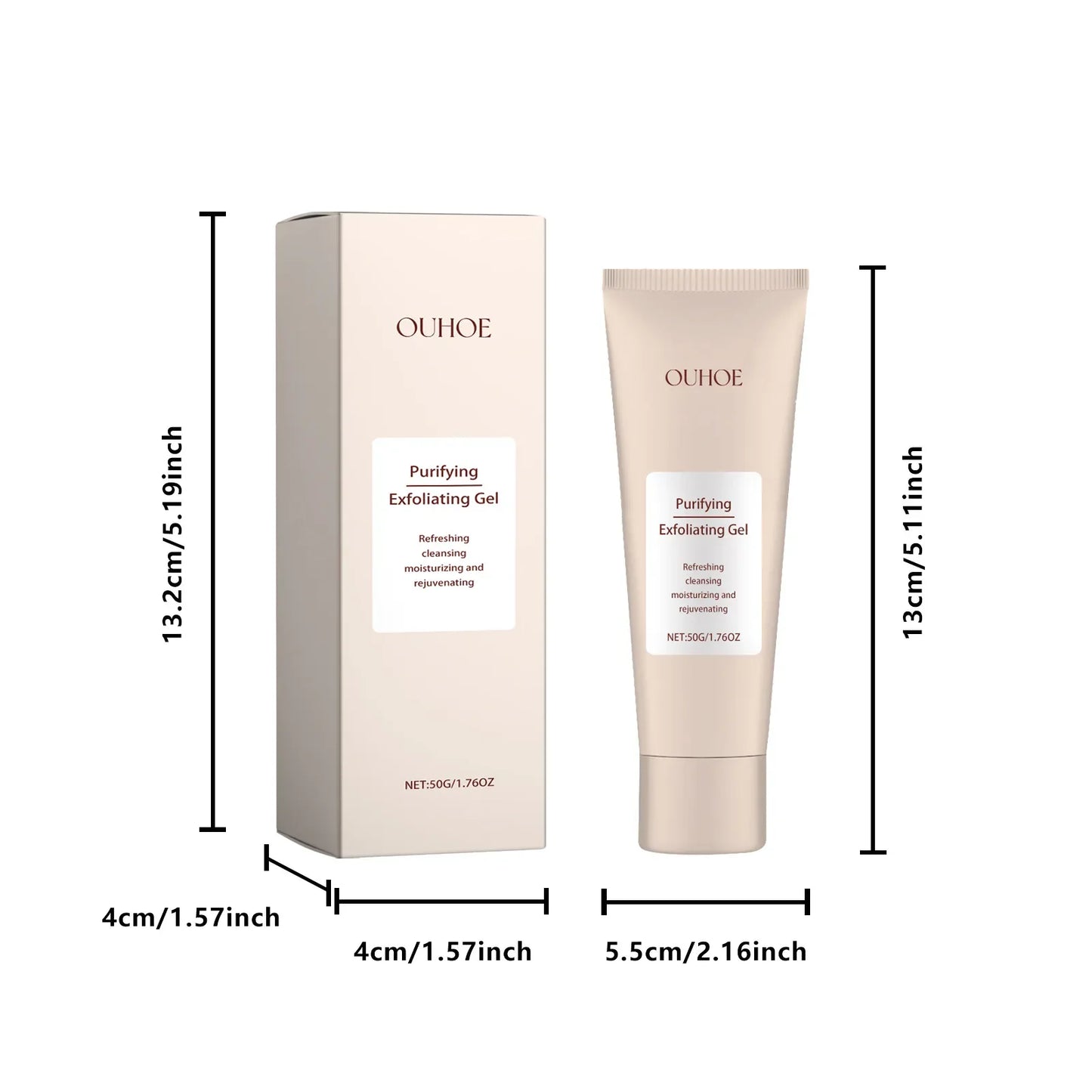Exfoliating Peeling Gel – Pore Minimizer & Dead Skin Remover