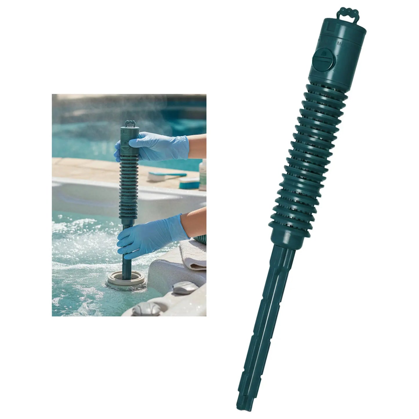 Pool Spa Filter Cartridge Water Purification Core Component Durable Material Easy Installation For Hot Tubs And Pools Peaceful Pleasures Health and Wellness Blue