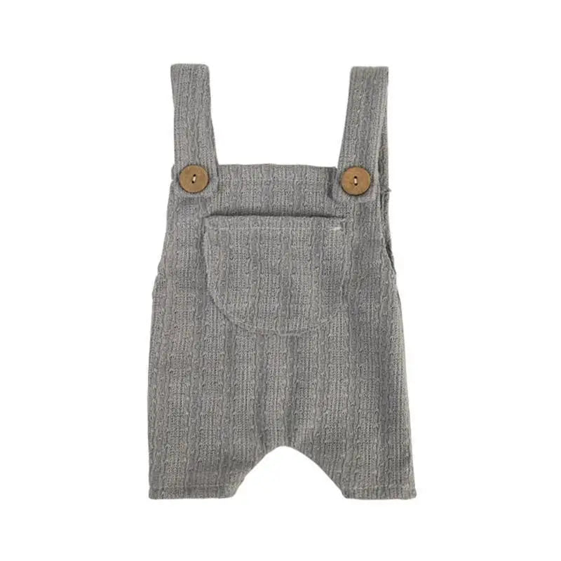 Newborn Suspender Romper Photo Prop | Baby Shower Gift 0-1M