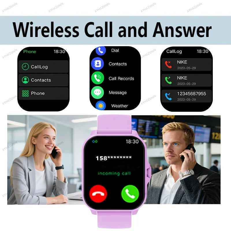 ERUN Smart Watch 1.83" HD | Calls, Music & Sports Modes