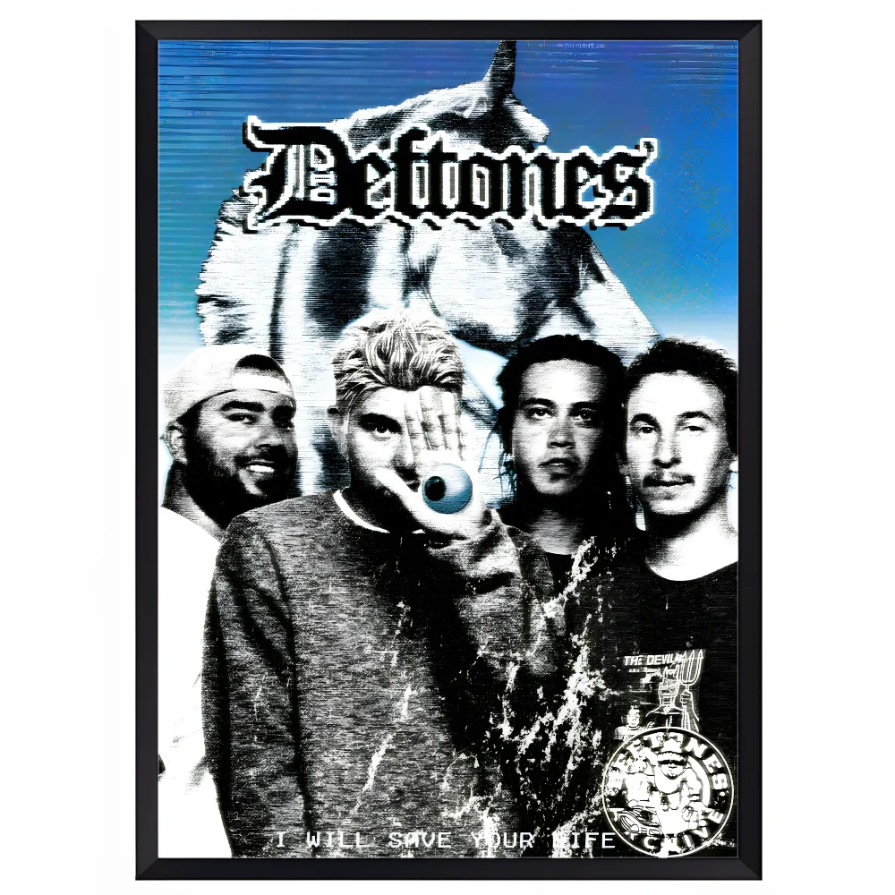 Deftones Band Poster – HD Waterproof PVC Wall Art Decor