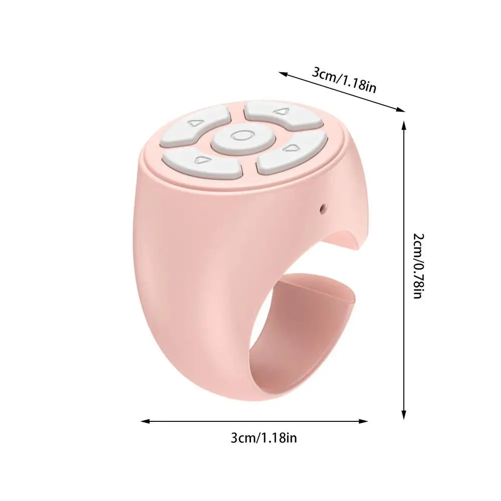 Wireless Finger Ring Bluetooth Remote – Page Turner & Shutter