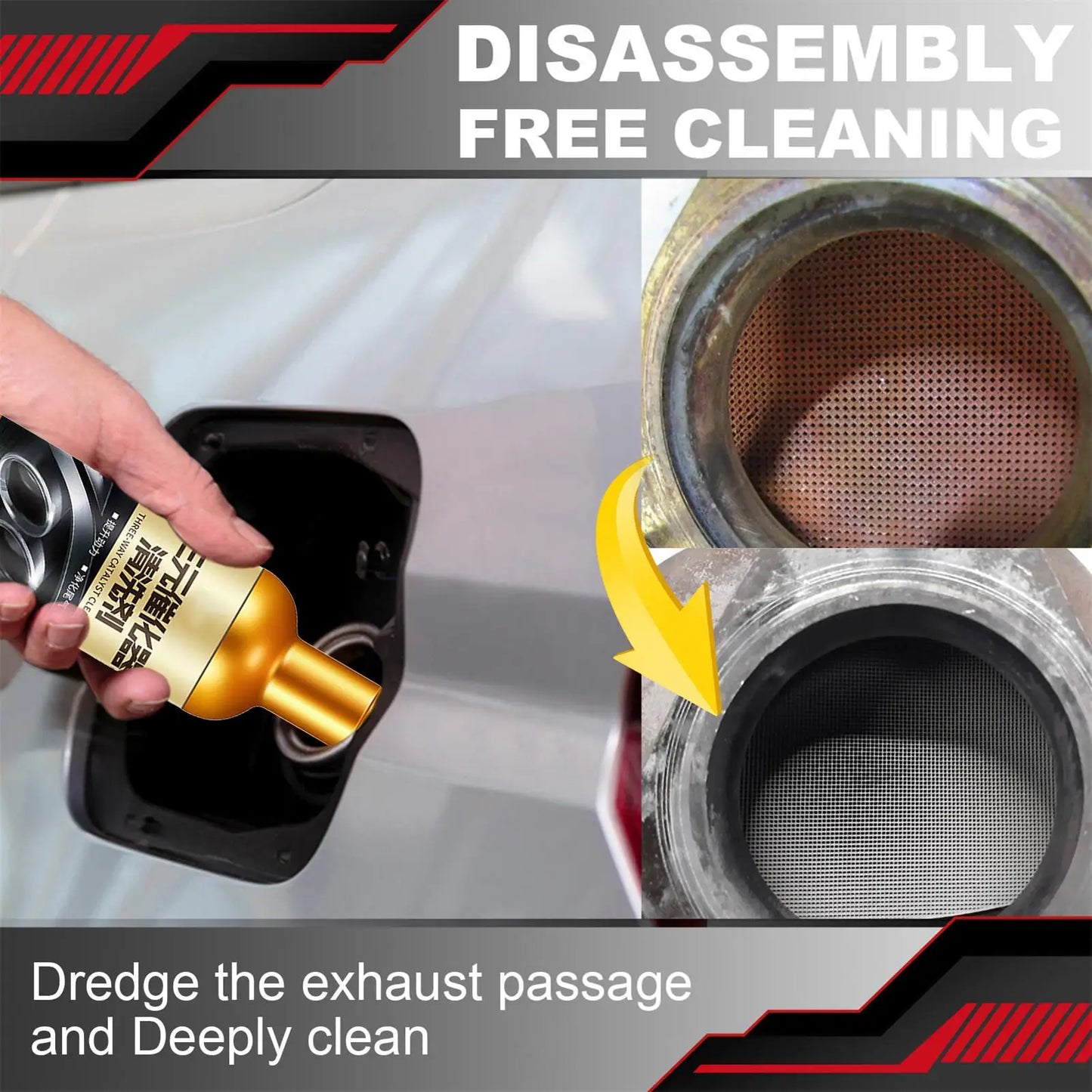 Catalytic Converter Cleaner – Engine Carbon Remover 120ml