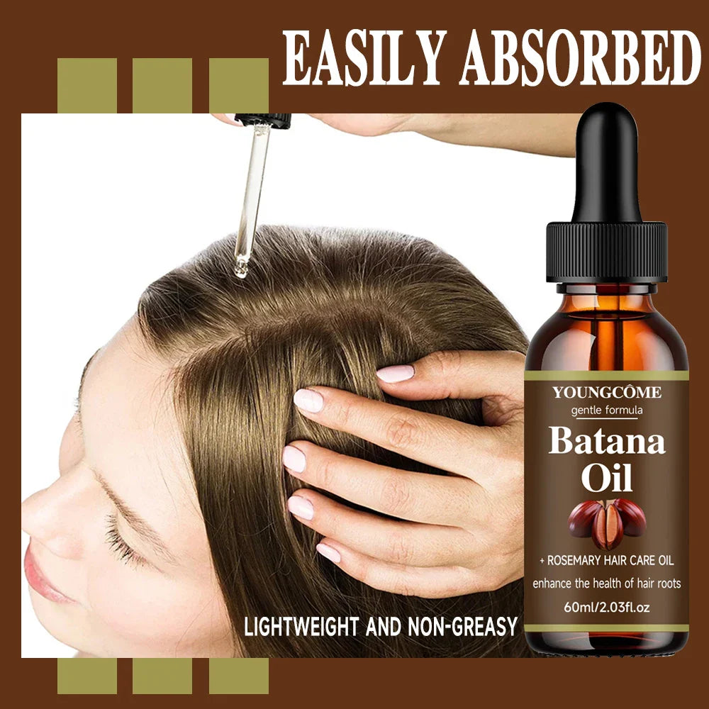 Batana Rosemary Mint Scalp Oil with Biotin | 40ml/60ml