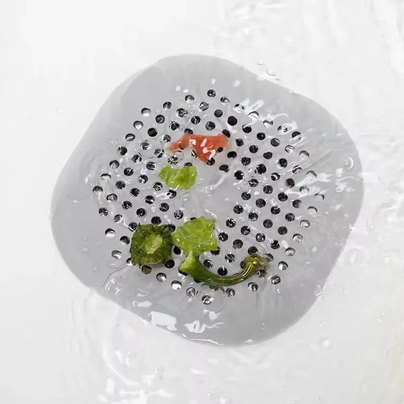 Silicone Drain Hair Catcher Filter Mat – Kitchen & Bathroom