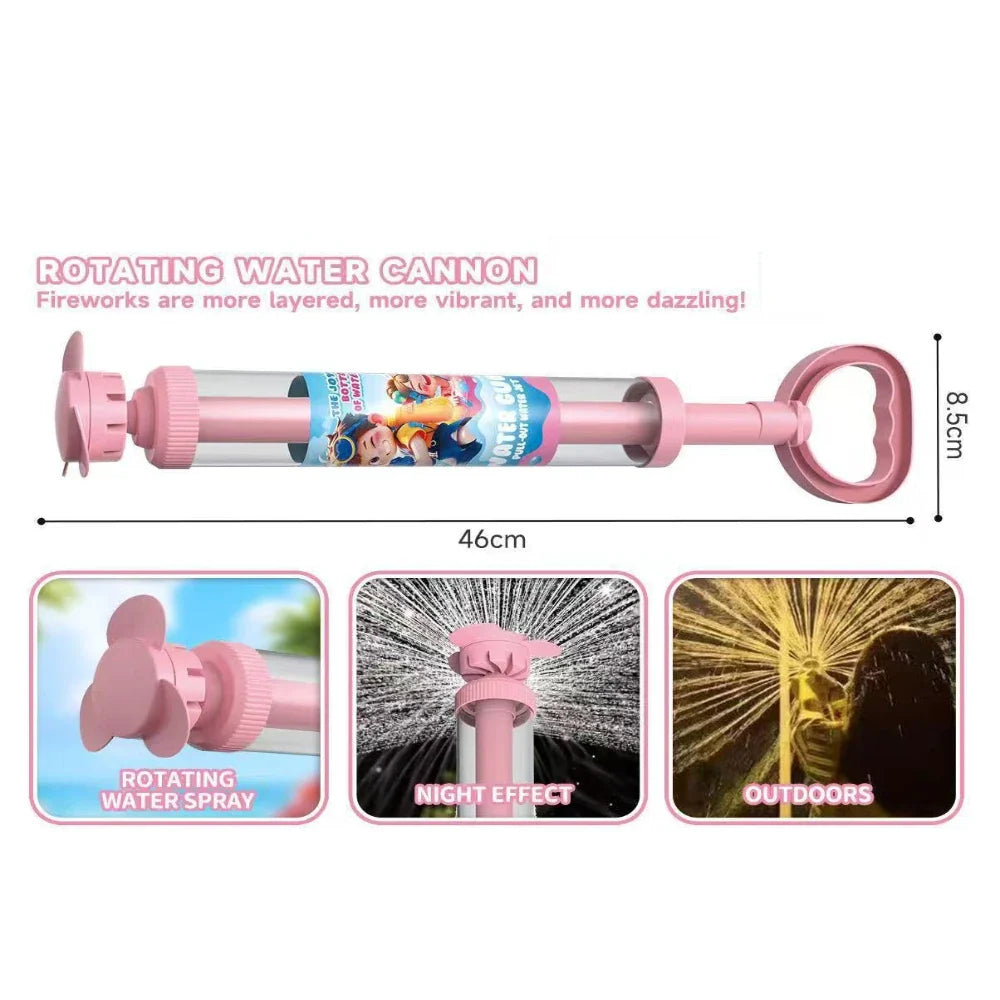 Double Nozzle Water Blaster Gun – Kids Summer Outdoor Splash Toy
