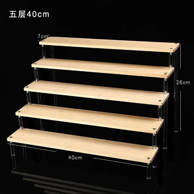 Acrylic Display Riser Rack – Perfume, Makeup & Cupcake Stand