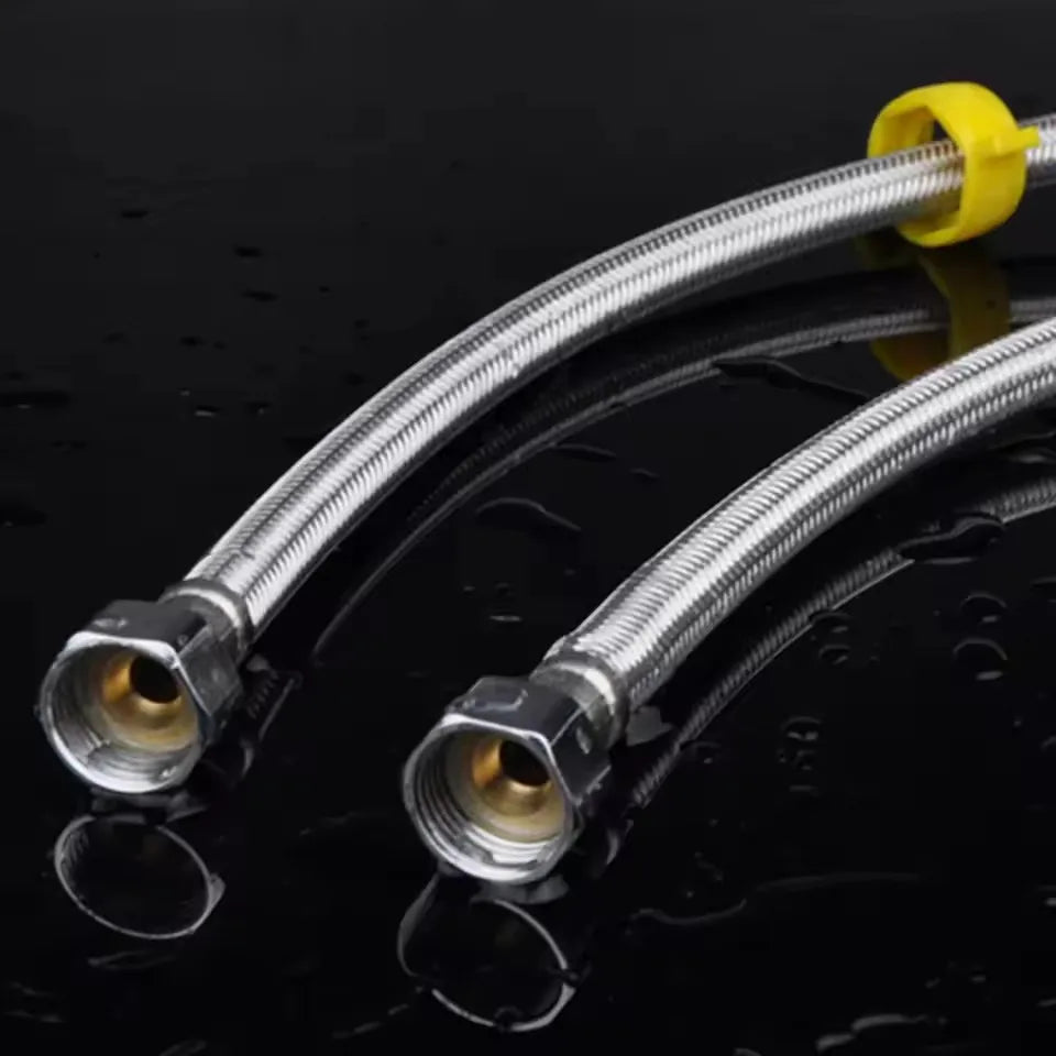 1/2" 304 Stainless Steel Braided Faucet Water Supply Hose