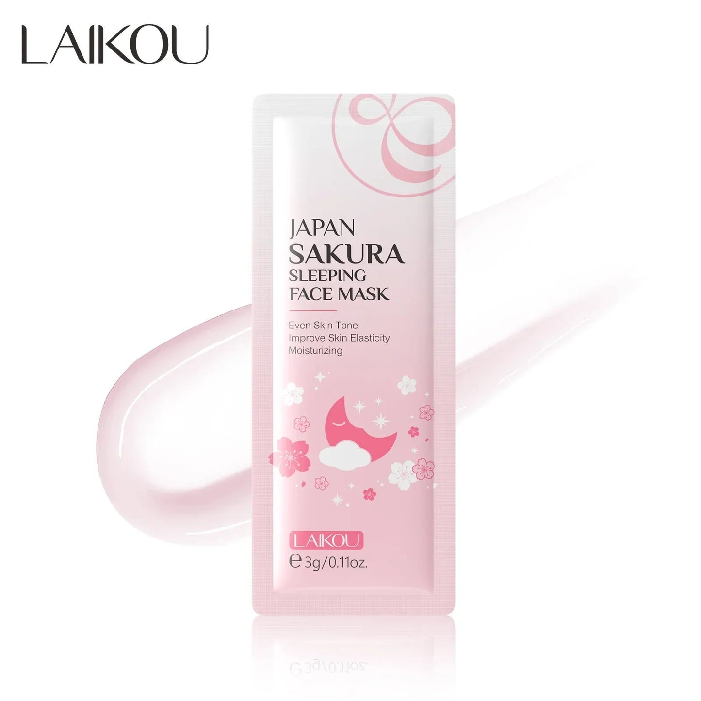 LAIKOU Sleeping Face Mask – Hydrating & Nourishing 5pk Peaceful Pleasures Health and Wellness