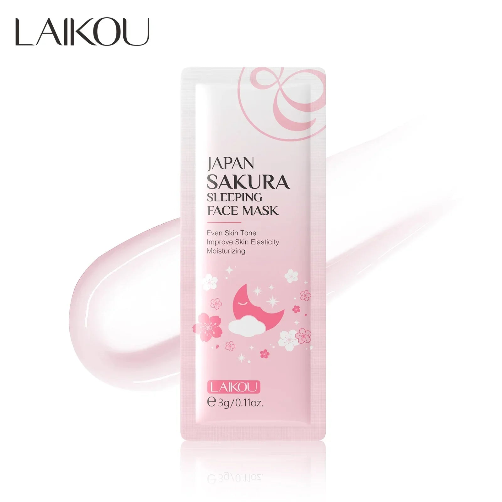 LAIKOU Sleeping Face Mask – Hydrating & Nourishing 5pk Peaceful Pleasures Health and Wellness