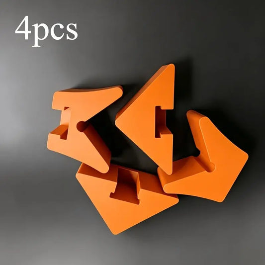 Four Angled Clamp Conversion Joints Woodworking Fixtures Providing Peaceful Pleasures Health and Wellness 4pcs Yellow