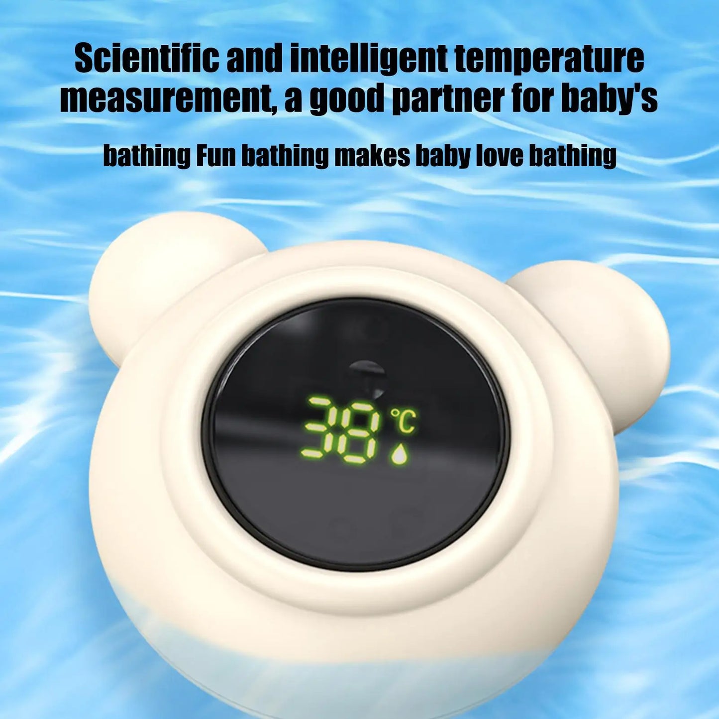 Baby Bath Thermometer – Floating Digital LED Water Temp Tester