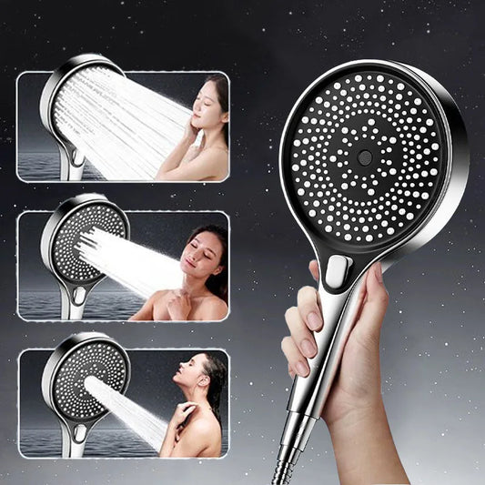 3-Mode High Pressure Handheld Shower Head | Easy Install Handheld Shower Head Oasis Select