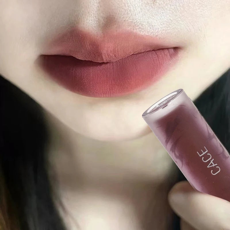 CACE Matte Lipstick – Nude, Brown & Red Wine Long-Lasting