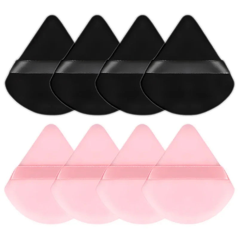 Velvet Triangle Makeup Puff | Soft Sponge Foundation Blender