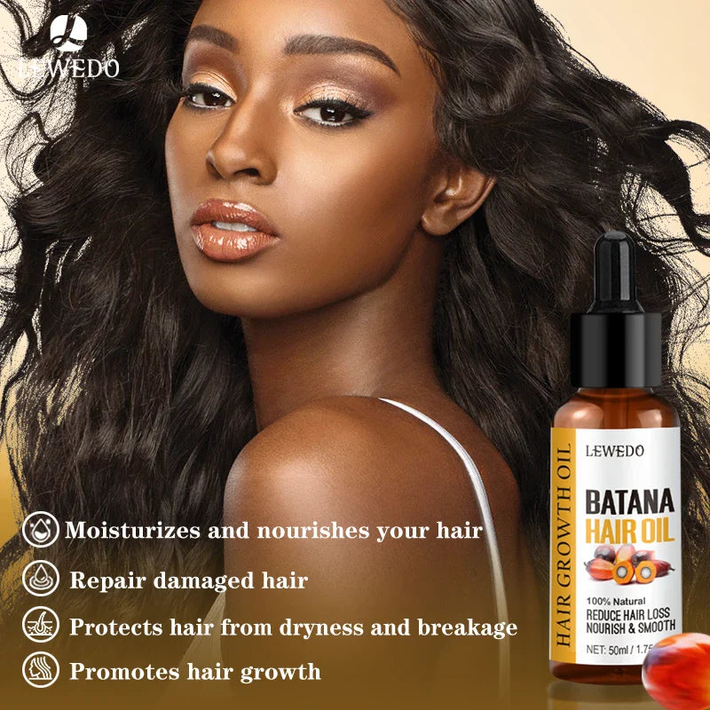 Lewedo Pure Batana Oil – Hair Growth & Nourishing Treatment 50ml