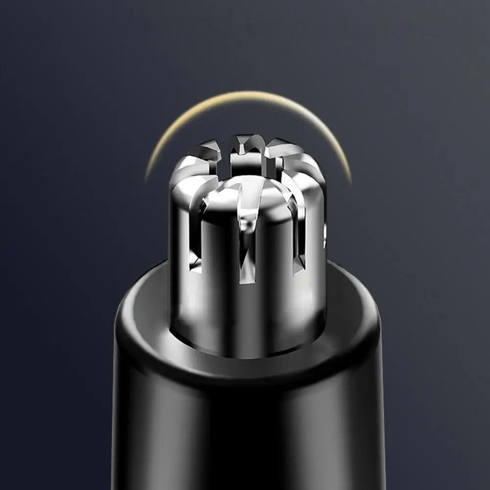 MINI Electric Nose Hair Trimmer Painless Safe 360° Roating Nose Ear Hair Remove for Men & Women Portable Nose Hair Trimming Tool Peaceful Pleasures Health and Wellness