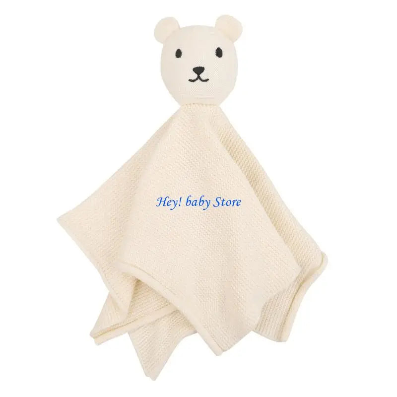 Baby Bear Snuggle Comforter Blanket | Soft Cotton Soothe Towel