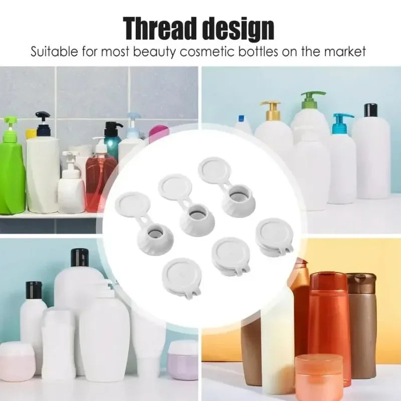 Inverted Bottle Cap Adapter Set – 3 Sizes | Shampoo & Lotion