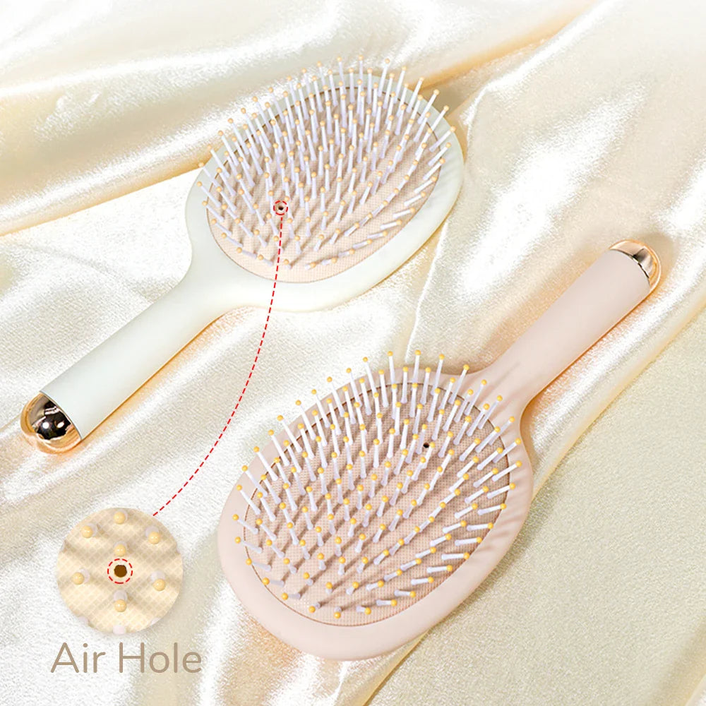 Pastel Air Cushion Hair Brush – Detangling Paddle Brush