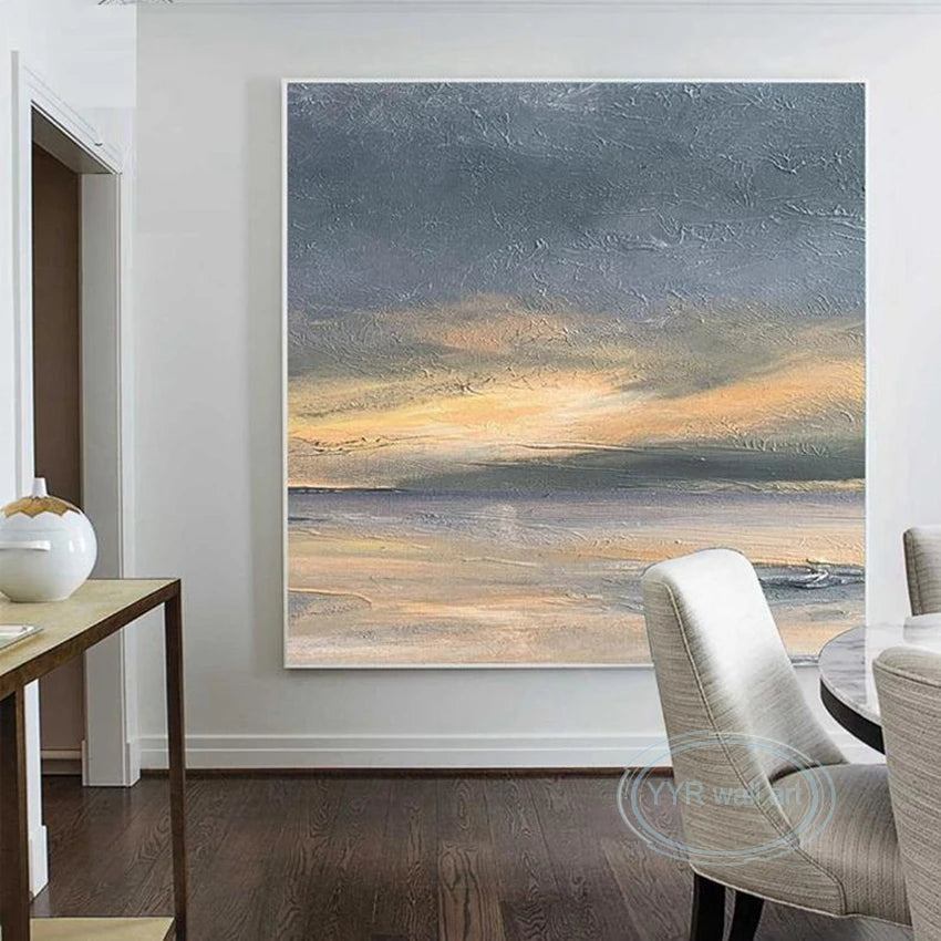 High Quality Handmade Oil Painting 2023 Christmas Decoration Poster Abstract Wall Art Canvas Living Room Sofa Bedroom Restaurant Peaceful Pleasures Health and Wellness