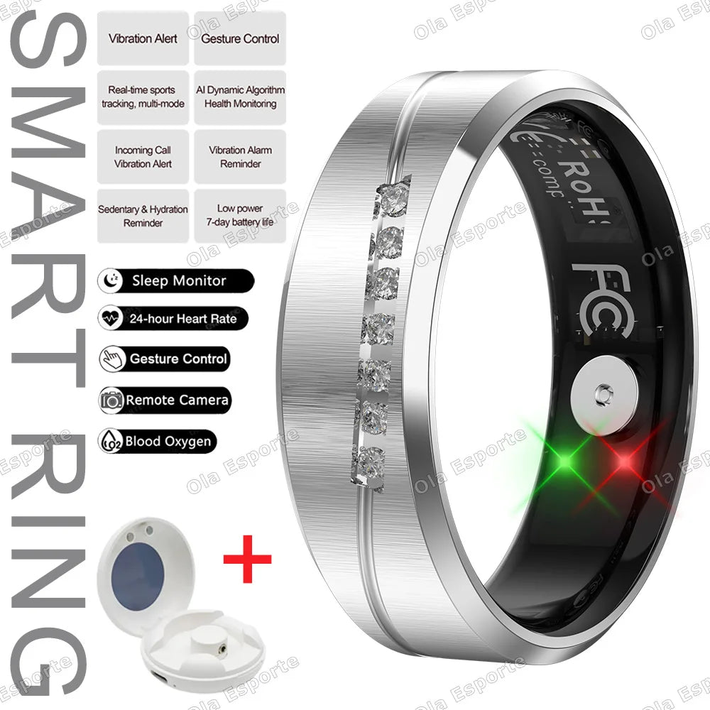 Ola Esporte Smart Ring | Heart Rate, Sleep & Health Monitor