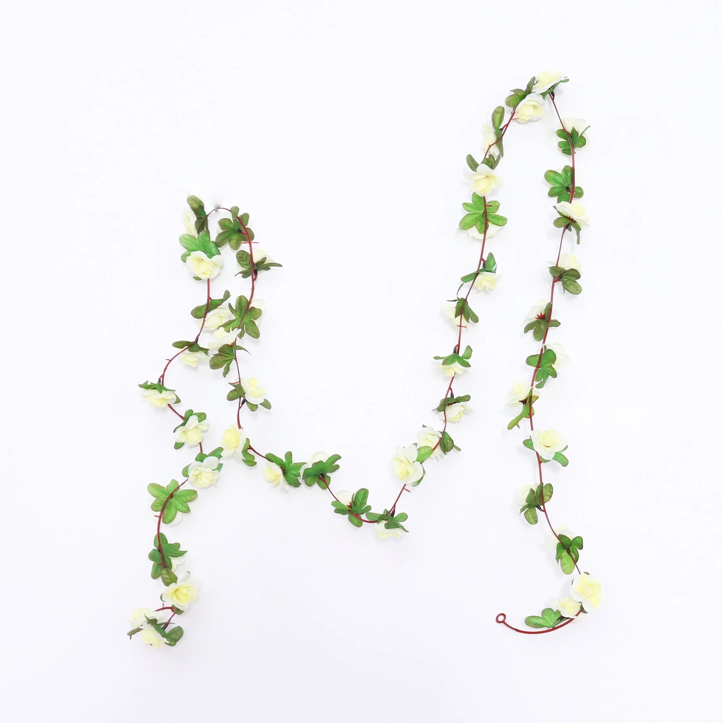 2.5m Silk Rose Artificial Flower Vine Garland – Wedding Decor