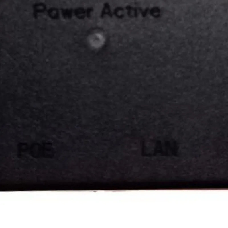 48V 24W Desktop PoE Power Injector – Ethernet Adapter for CCTV