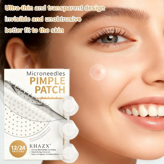 Microneedle Pimple Patches – Hydrocolloid Micropoint Acne Spots Microneedle Acne Patch Peaceful Pleasures Health and Wellness