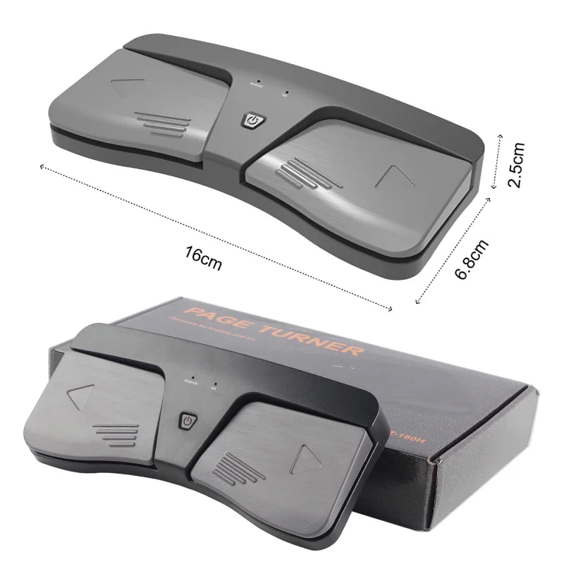 Wireless Page Turner Pedal Bluetooth Turning Remote Foot Control