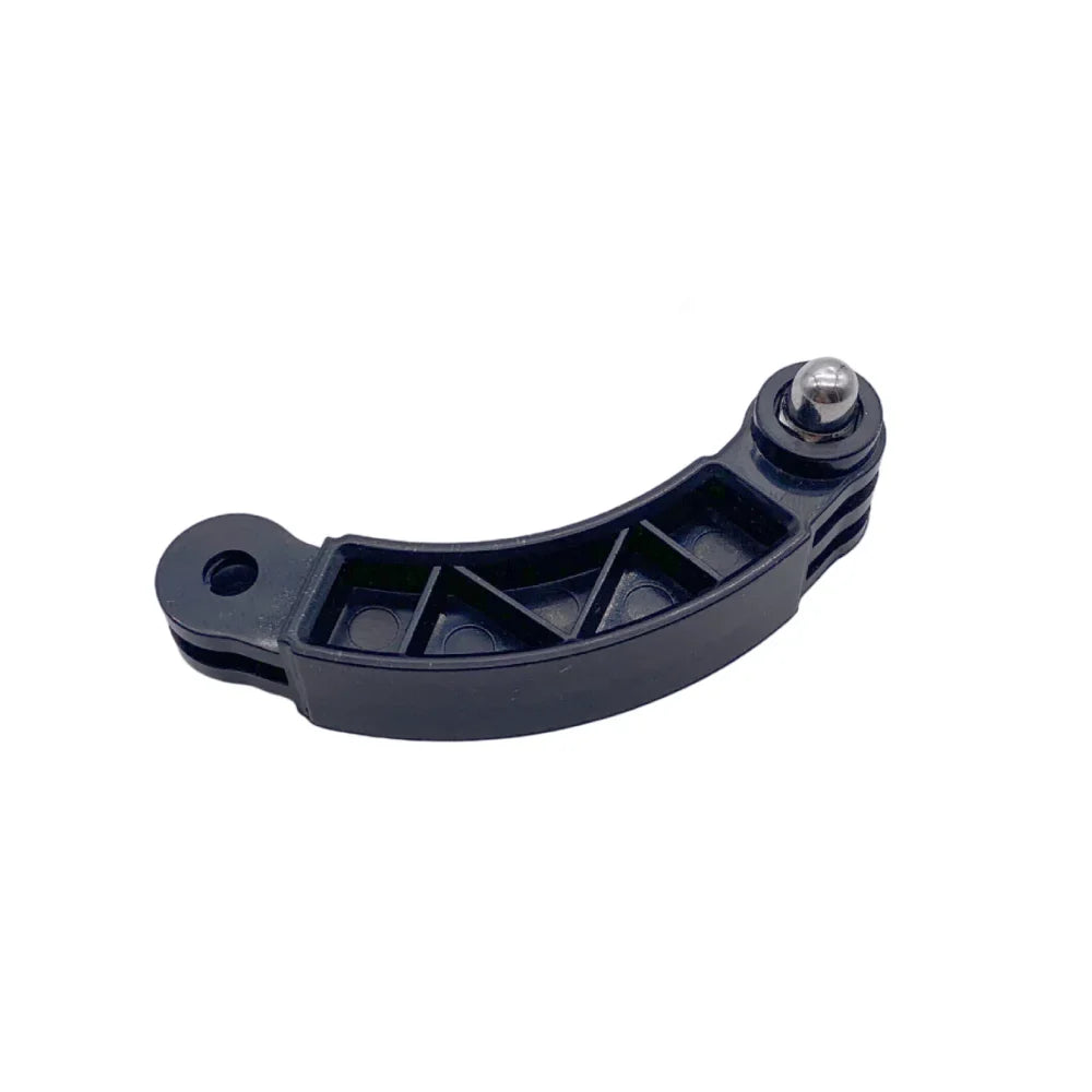 Curved Helmet Extension Arm Mount for GoPro, Insta360 & DJI