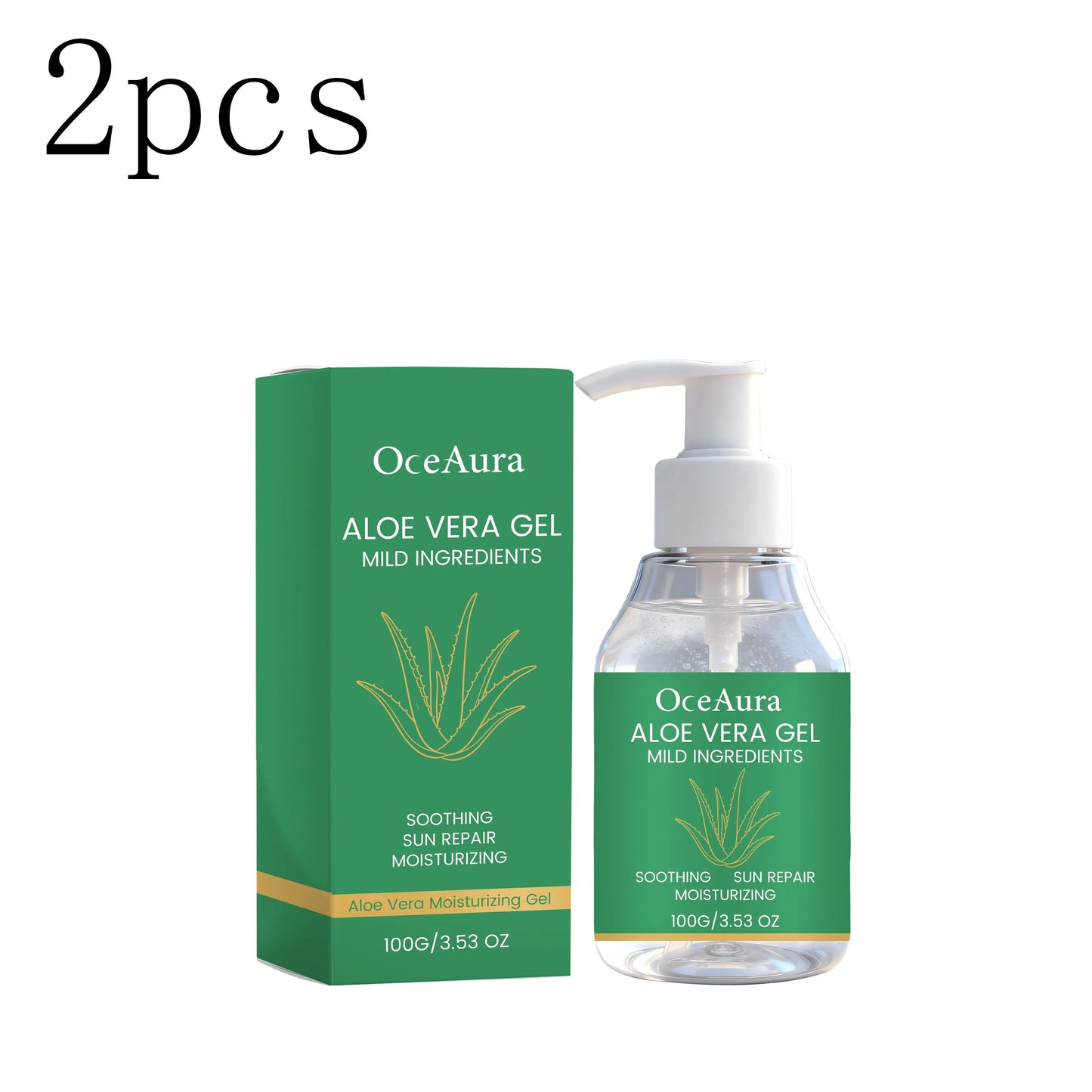 Aloe Vera Moisturizing Gel – Hydrating Body & Face Cream 100g