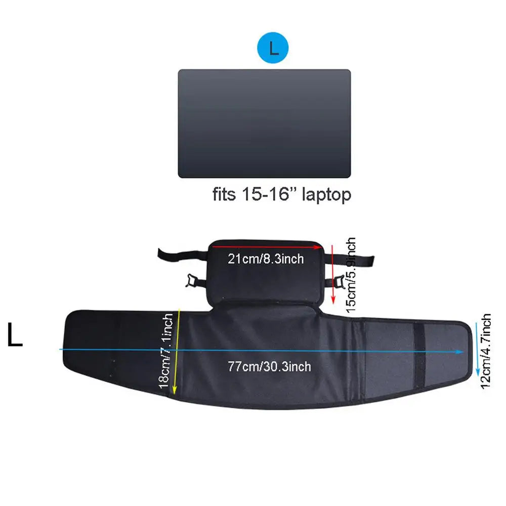 Foldable Laptop Sunshade & Privacy Visor for Outdoor Use