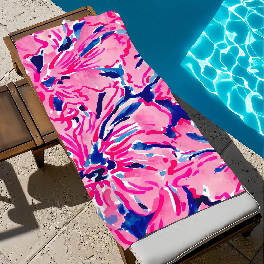 Quick-Dry Beach Towel | Soft Pool Travel Gym Towel Quick-Dry Beach Towel Peaceful Pleasures Health and Wellness z2 STJ150x180CM