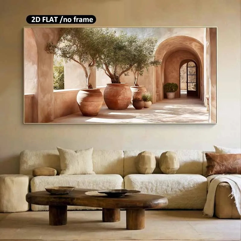2D Flat Unframe Canvas Art, for Modern Living Rooms, Bedrooms Home Decor, This Realistic Fashion Mural Design Makes A Great Gift Peaceful Pleasures Health and Wellness 100x200cm No Frame ZLH10431