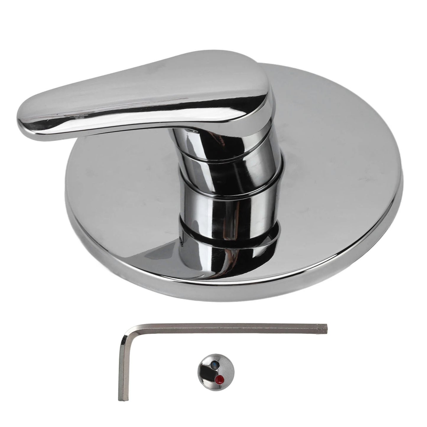 Wall Concealed Shower Faucet Decorative Cover Cold Water Tap Rust
