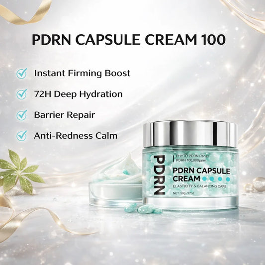 SAUVASINE PDRN Capsule Cream 100 | PDRN + Hyaluronic Acid 50g Face Moisturizer Cream Peaceful Pleasures Health and Wellness