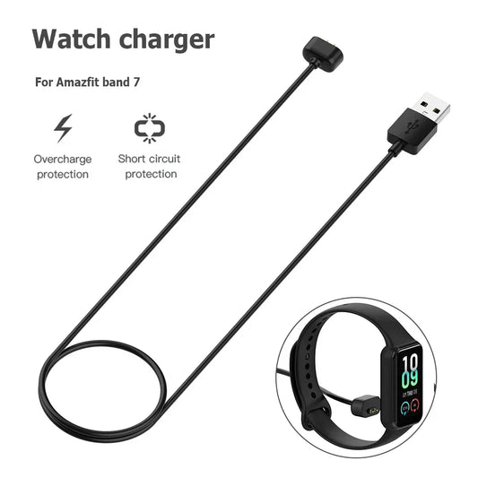 Amazfit Band 7 Charging Cable – 1M Portable Charger Cord Peaceful Pleasures Health and Wellness